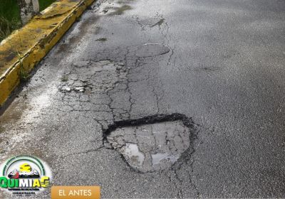 Limpieza Y El Bacheo Del Puente De Quimiag